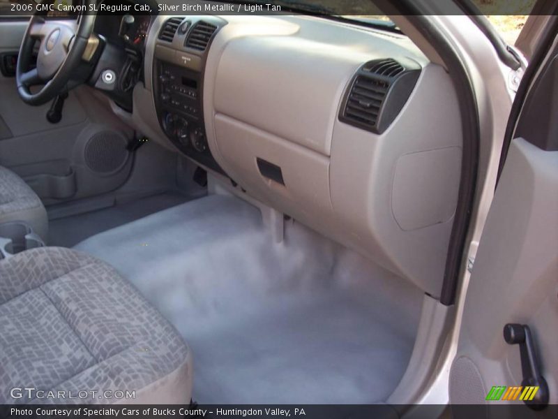 Silver Birch Metallic / Light Tan 2006 GMC Canyon SL Regular Cab