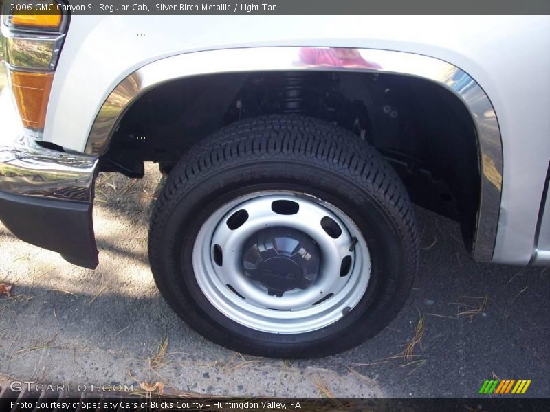Silver Birch Metallic / Light Tan 2006 GMC Canyon SL Regular Cab