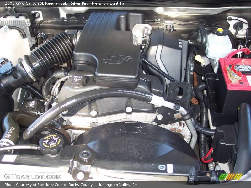 Silver Birch Metallic / Light Tan 2006 GMC Canyon SL Regular Cab