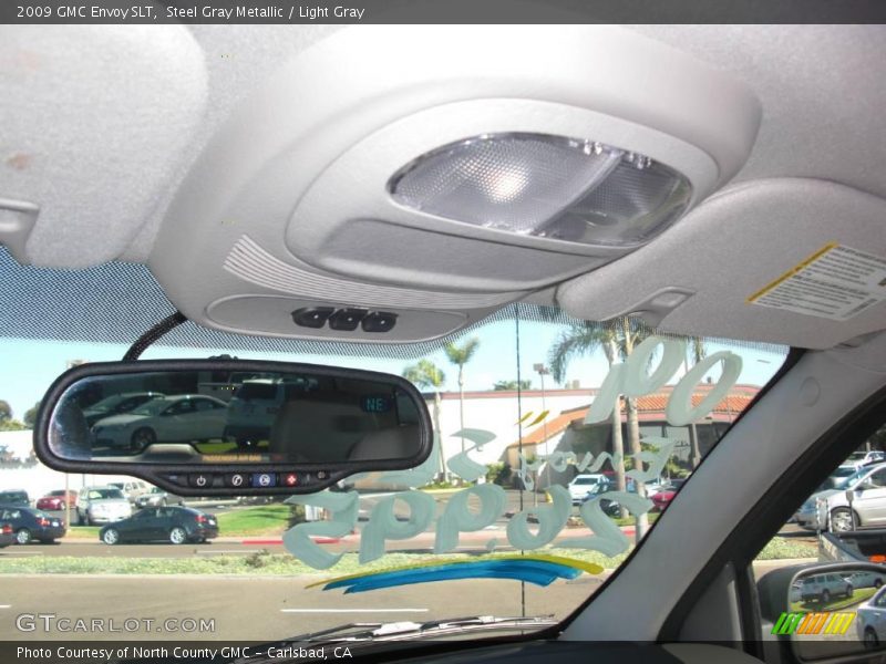 Steel Gray Metallic / Light Gray 2009 GMC Envoy SLT