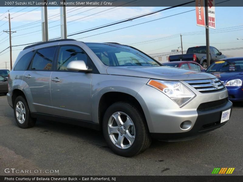 Majestic Silver Metallic / Grey 2007 Suzuki XL7 Luxury AWD