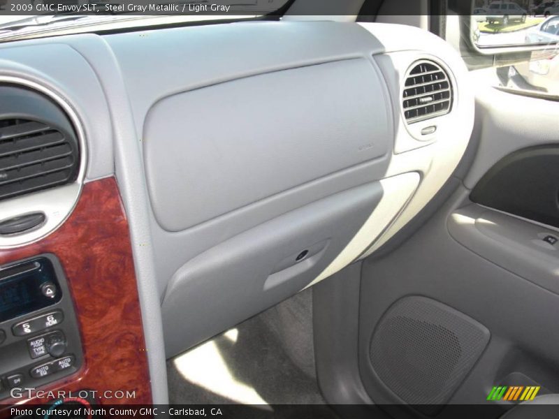 Steel Gray Metallic / Light Gray 2009 GMC Envoy SLT