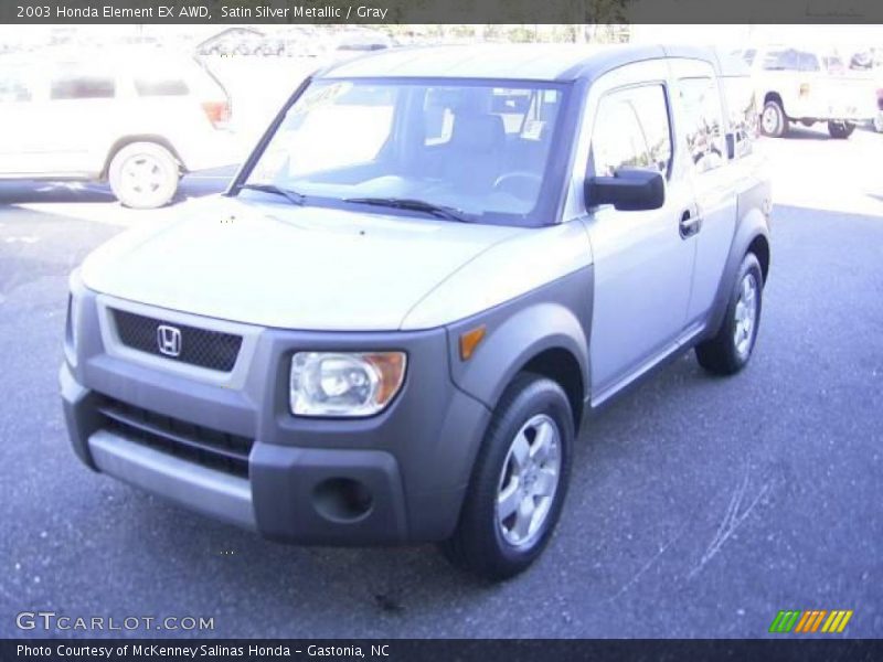 Satin Silver Metallic / Gray 2003 Honda Element EX AWD