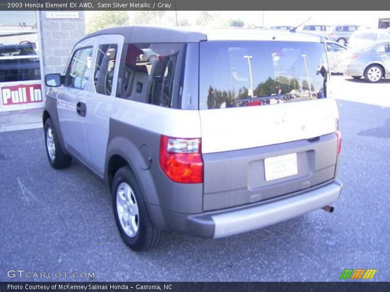 Satin Silver Metallic / Gray 2003 Honda Element EX AWD