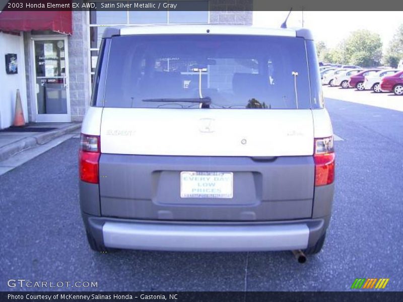 Satin Silver Metallic / Gray 2003 Honda Element EX AWD