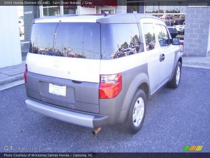 Satin Silver Metallic / Gray 2003 Honda Element EX AWD