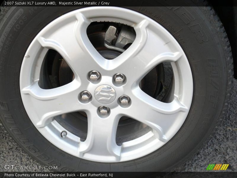 Majestic Silver Metallic / Grey 2007 Suzuki XL7 Luxury AWD