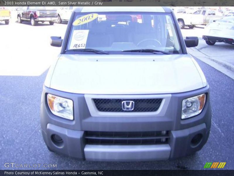 Satin Silver Metallic / Gray 2003 Honda Element EX AWD