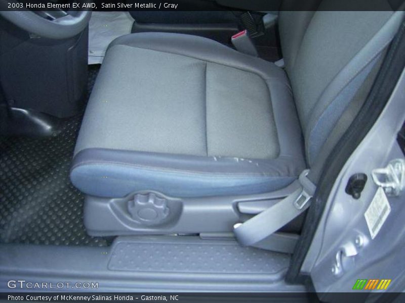 Satin Silver Metallic / Gray 2003 Honda Element EX AWD