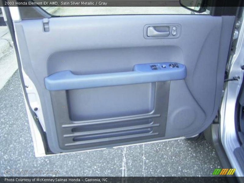 Satin Silver Metallic / Gray 2003 Honda Element EX AWD