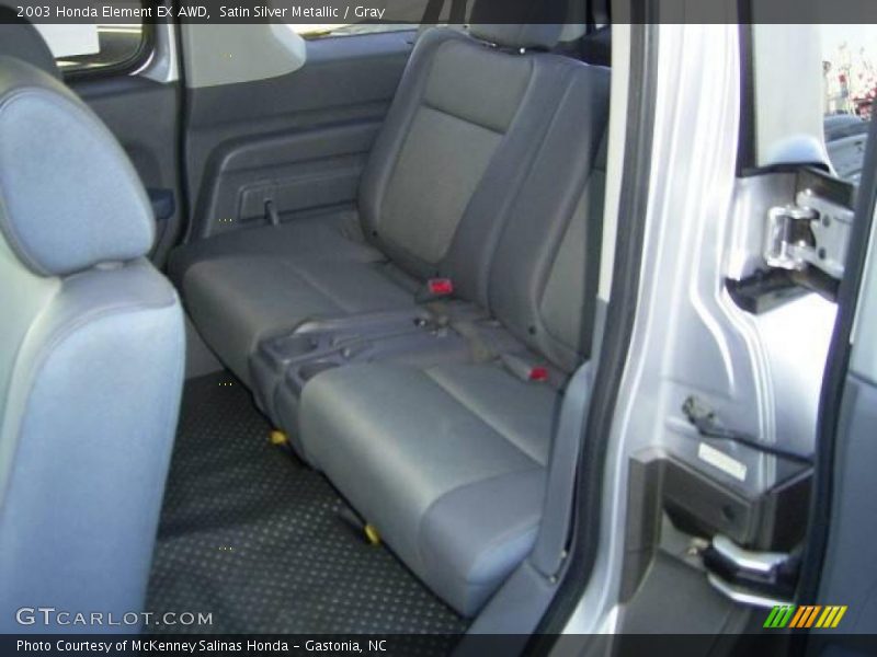 Satin Silver Metallic / Gray 2003 Honda Element EX AWD