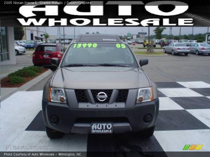 Granite Metallic / Desert/Graphite 2005 Nissan Xterra S
