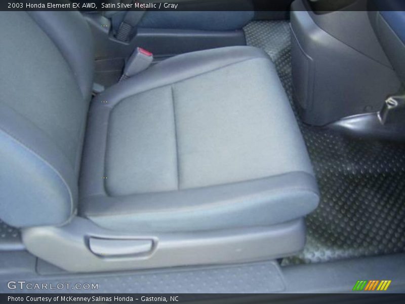 Satin Silver Metallic / Gray 2003 Honda Element EX AWD