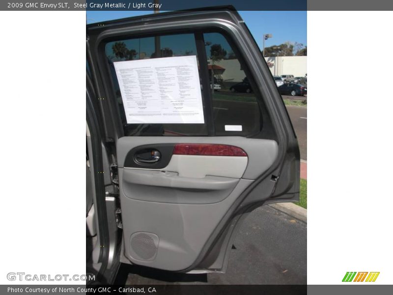 Steel Gray Metallic / Light Gray 2009 GMC Envoy SLT