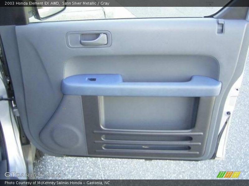 Satin Silver Metallic / Gray 2003 Honda Element EX AWD
