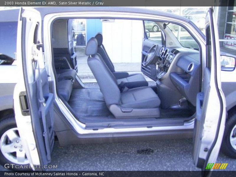 Satin Silver Metallic / Gray 2003 Honda Element EX AWD