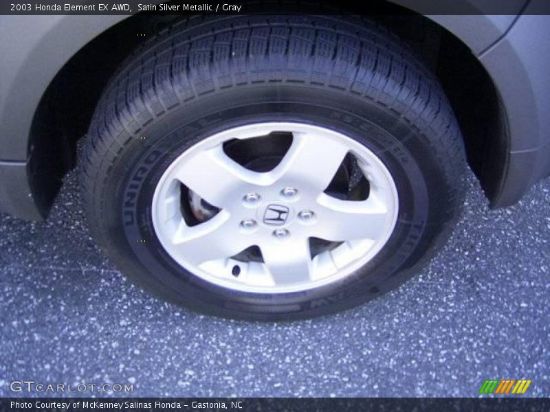 Satin Silver Metallic / Gray 2003 Honda Element EX AWD