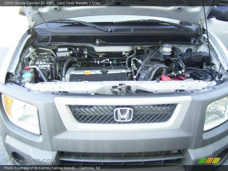Satin Silver Metallic / Gray 2003 Honda Element EX AWD