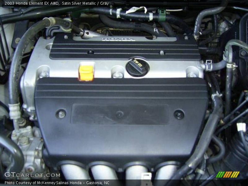 Satin Silver Metallic / Gray 2003 Honda Element EX AWD
