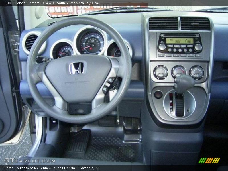 Satin Silver Metallic / Gray 2003 Honda Element EX AWD