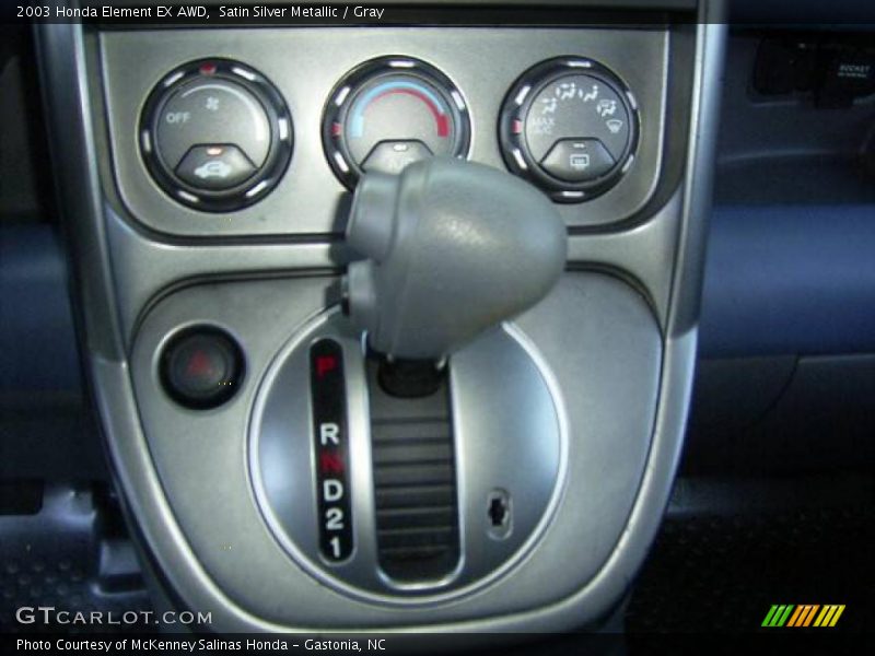 Satin Silver Metallic / Gray 2003 Honda Element EX AWD