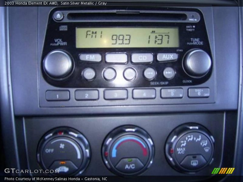 Satin Silver Metallic / Gray 2003 Honda Element EX AWD
