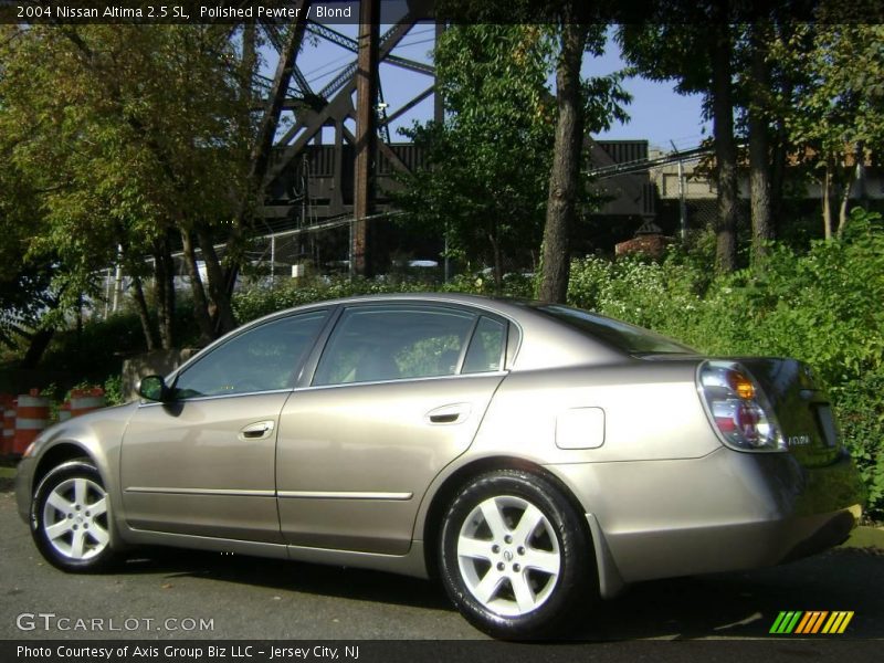 Polished Pewter / Blond 2004 Nissan Altima 2.5 SL