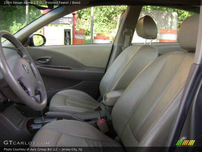 Polished Pewter / Blond 2004 Nissan Altima 2.5 SL