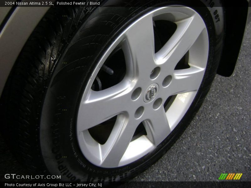 Polished Pewter / Blond 2004 Nissan Altima 2.5 SL