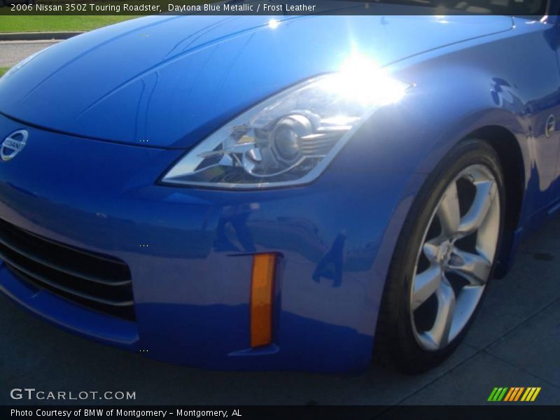 Daytona Blue Metallic / Frost Leather 2006 Nissan 350Z Touring Roadster