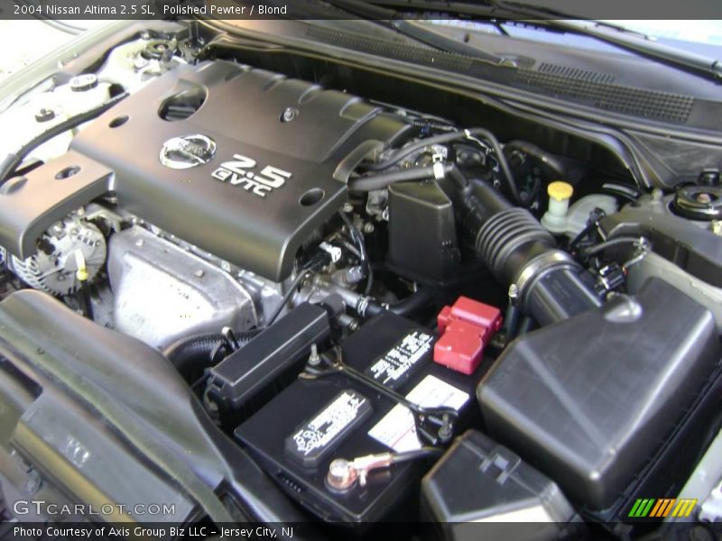 Polished Pewter / Blond 2004 Nissan Altima 2.5 SL