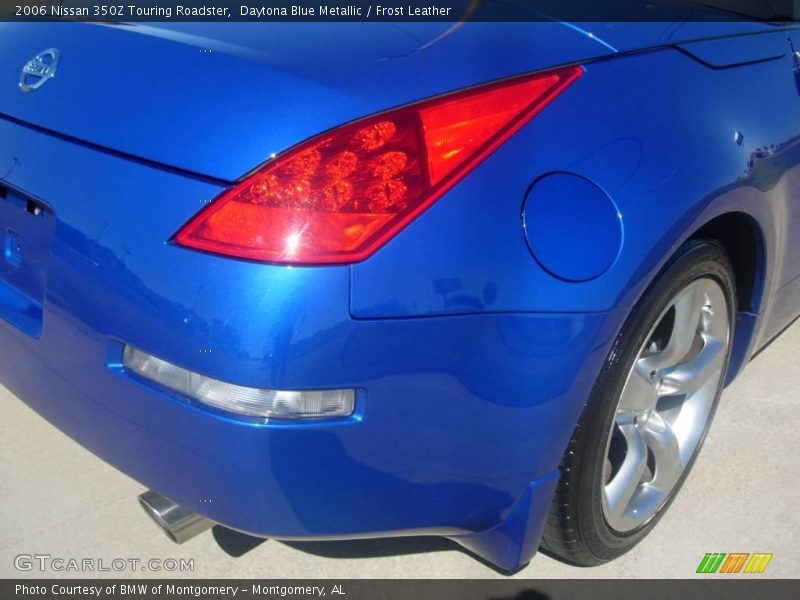 Daytona Blue Metallic / Frost Leather 2006 Nissan 350Z Touring Roadster
