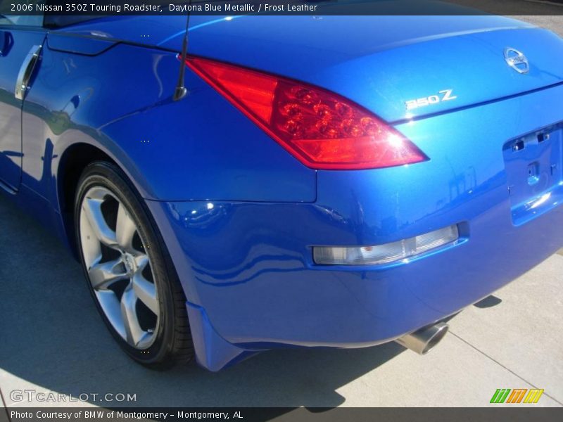 Daytona Blue Metallic / Frost Leather 2006 Nissan 350Z Touring Roadster