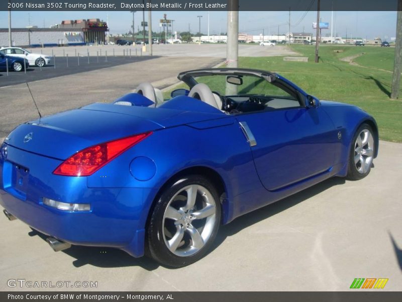 Daytona Blue Metallic / Frost Leather 2006 Nissan 350Z Touring Roadster
