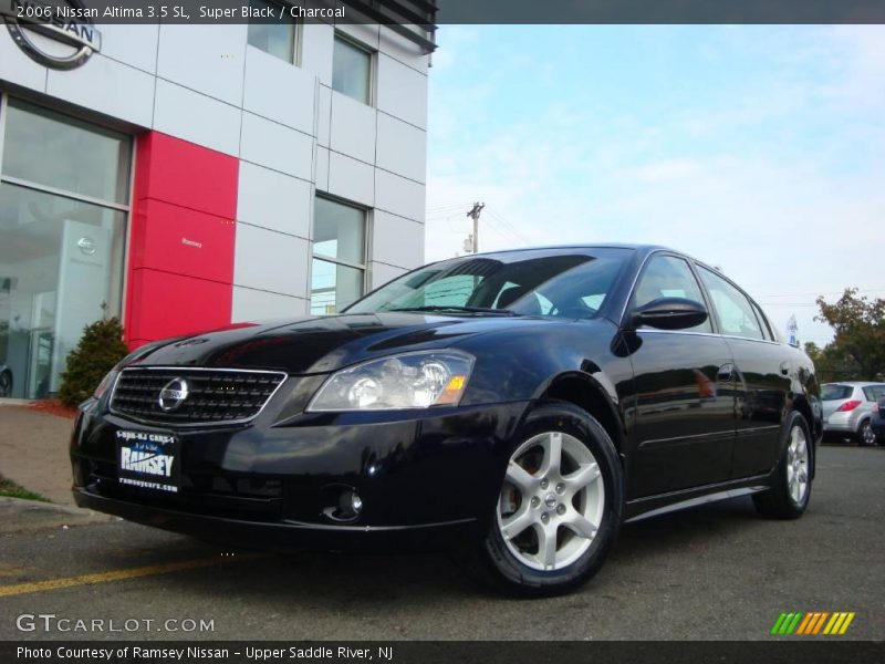 Super Black / Charcoal 2006 Nissan Altima 3.5 SL