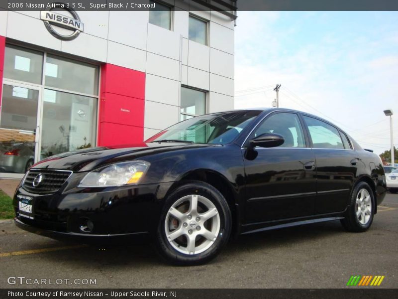 Super Black / Charcoal 2006 Nissan Altima 3.5 SL