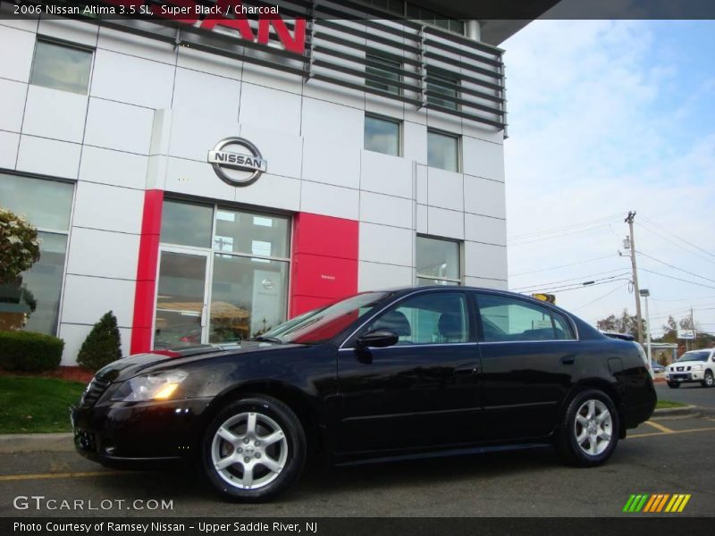 Super Black / Charcoal 2006 Nissan Altima 3.5 SL