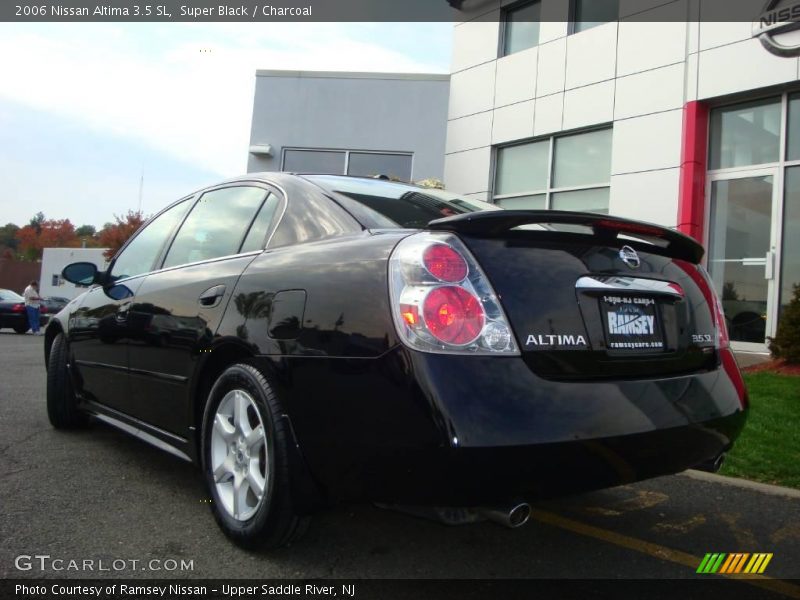 Super Black / Charcoal 2006 Nissan Altima 3.5 SL