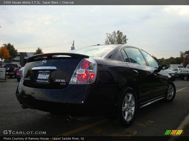 Super Black / Charcoal 2006 Nissan Altima 3.5 SL