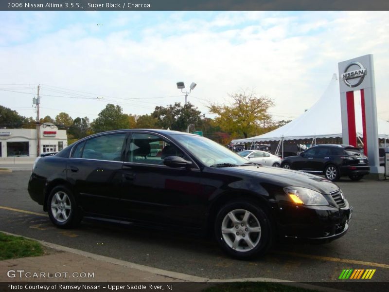 Super Black / Charcoal 2006 Nissan Altima 3.5 SL