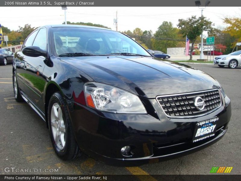 Super Black / Charcoal 2006 Nissan Altima 3.5 SL