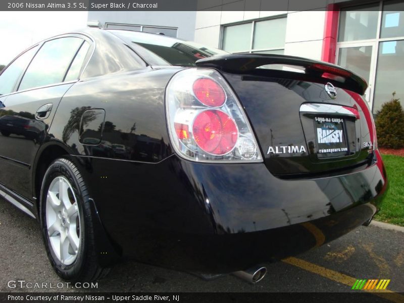 Super Black / Charcoal 2006 Nissan Altima 3.5 SL
