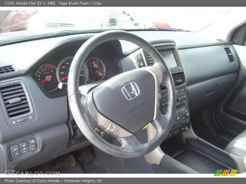 Sage Brush Pearl / Gray 2006 Honda Pilot EX-L 4WD