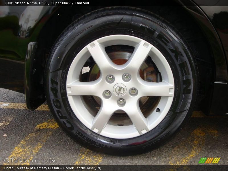 Super Black / Charcoal 2006 Nissan Altima 3.5 SL