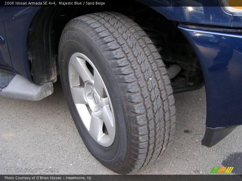 Majestic Blue / Sand Beige 2006 Nissan Armada SE 4x4
