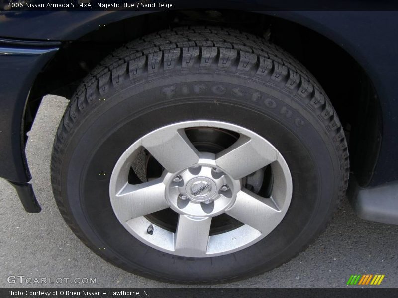 Majestic Blue / Sand Beige 2006 Nissan Armada SE 4x4