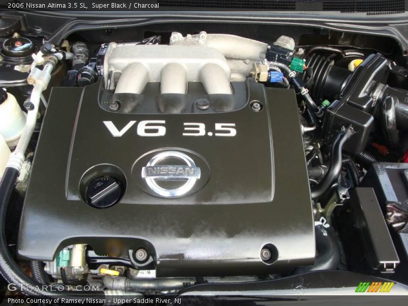 Super Black / Charcoal 2006 Nissan Altima 3.5 SL