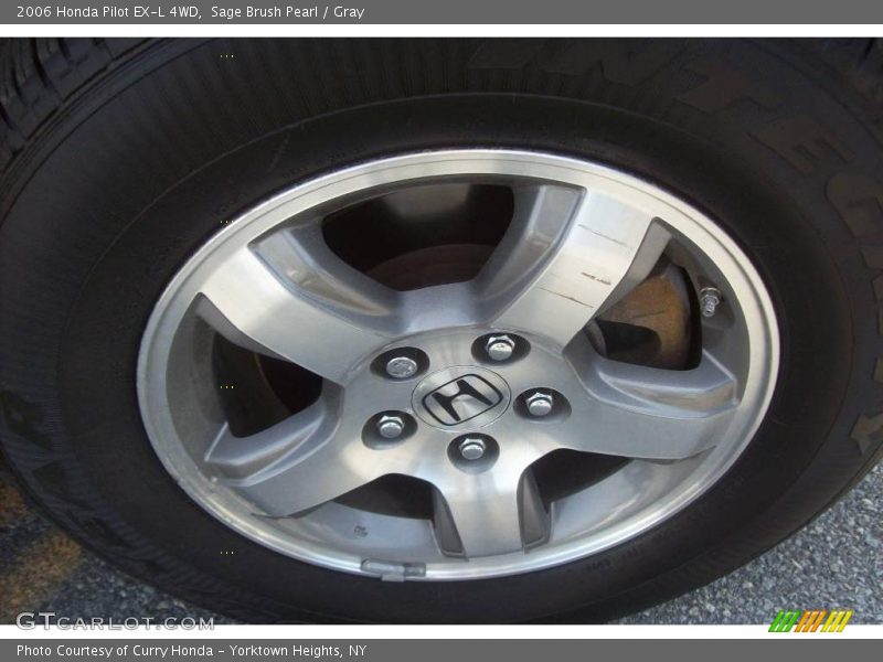 Sage Brush Pearl / Gray 2006 Honda Pilot EX-L 4WD