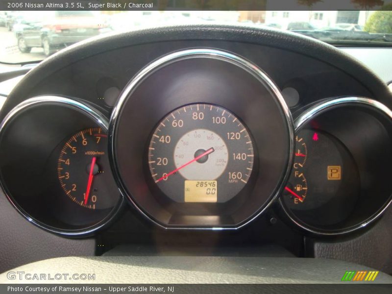 Super Black / Charcoal 2006 Nissan Altima 3.5 SL