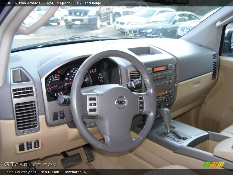 Majestic Blue / Sand Beige 2006 Nissan Armada SE 4x4
